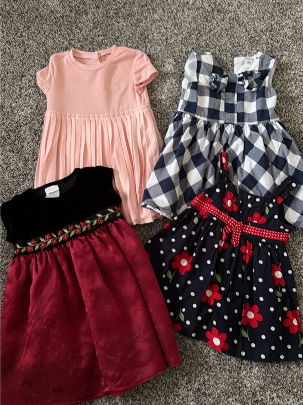 18 month girl dress bundle